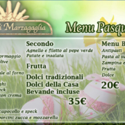 Menu di Pasqua 2018 all'Agriturismo Regno di Marzagaglia a Gioia del Colle