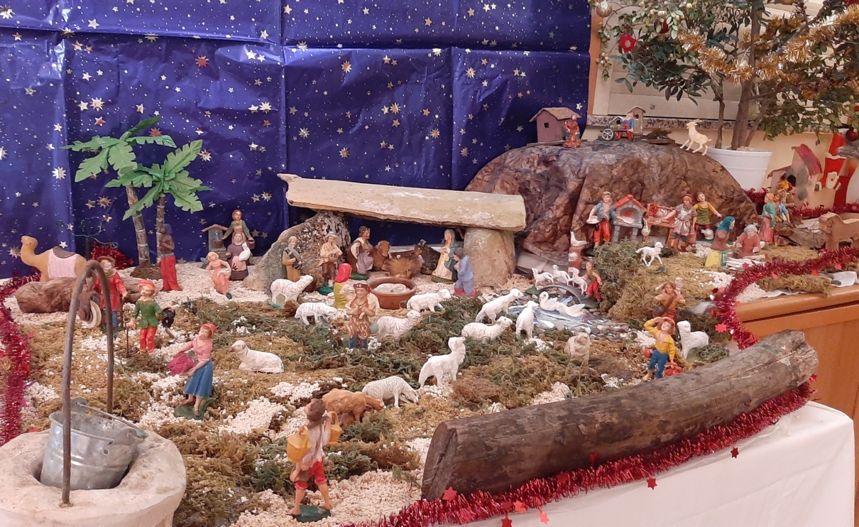 Presepe in agriturismo