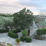 Panoramica con trullo in agriturismo